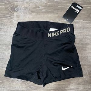 Nike Pro shorts black size small